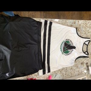 cheer skort outfit